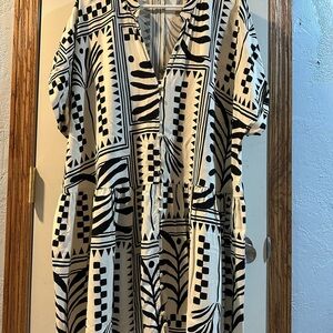 H&M Batik Print Mini Dress